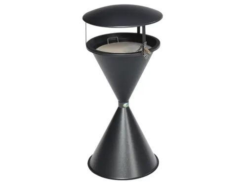 Zandasbak Antiek Zilver 960x440mm Overkapping Ketting En Hangslot