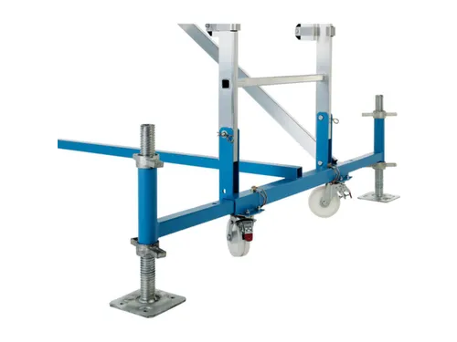 Vouwsteiger Aluminium H 4.50m Steigerafmetingen Hxbxl 3.52x1.90x2.30m