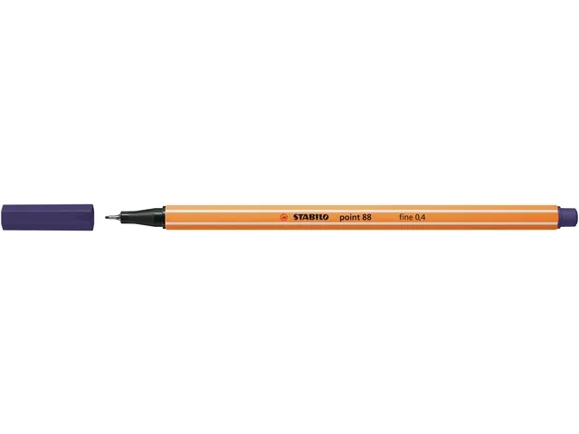 Fineliner STABILO point 88/22 pruissisch blauw 0.4mm