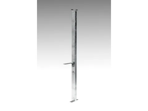 Paal,V. Afvalbak 70L,Staal Verzinkt