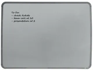 Whiteboard Nobo Slim Line 43x58cm Zilver - 6