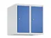 opzetkast,v. locker,2vak.,vak B 250mm,HxBxD 500x500x500mm,vleugeldeur