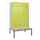 Z-garderobekast,HxBxD 2120x1200x815mm,8vak,vak B 300mm,draaigrendel