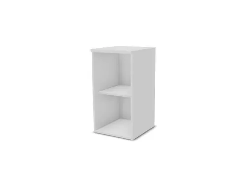 kantoorstelling,opbouwelement,HxBxD 740x400x445mm,Bl-wit