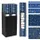 Geschenkpapier Kerst 70cmx2m blauw 3 stuks