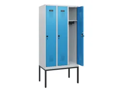 schoollocker,HxBxD 1950x900x500mm,3vak,vak B 300mm,draaigrendel