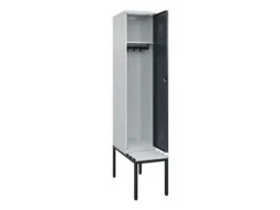 locker met bank,HxBxD 2120x400x815mm,1vak,vak B 400mm,cilinderslot