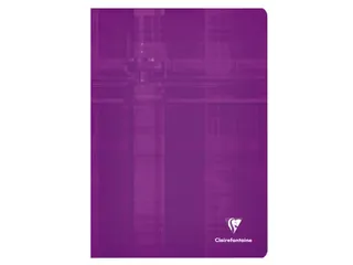 Schrift Clairefontaine A4 ruit 4x8mm 80 pagina's 90gr assorti - 7