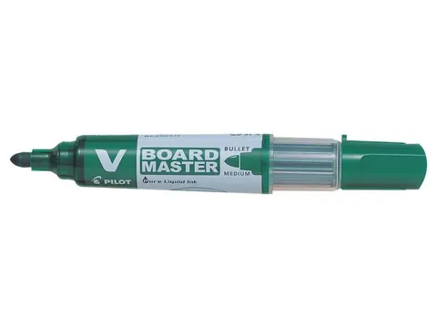 Whiteboardmarker Pilot V-Board Master Begreen Rond Medium Punt Groen