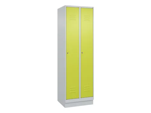 wasgoedverdeelkast,HxBxD 1950x600x500mm,vak B 300mm,cilinderslot