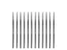 Penseel Kangaro Serie 341 plat Nr. 0 synthetisch doos 12 stuks