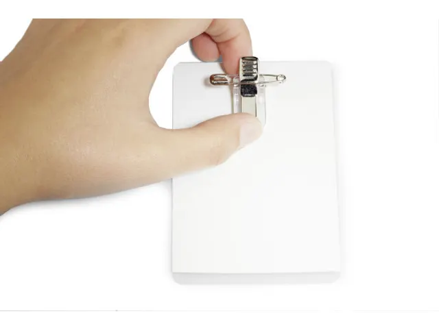 Lamineerbadge 54x90mm Met Combiklem