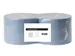 Poetsrol verlijmd blauw 2-laags 2 rol 360m