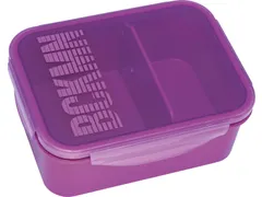 Lunchbox Beckmann 18,7x14x7cm purple