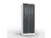 armoire multicases,corps RAL7035,face avant RAL7021