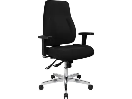 Bureaustoel Topstar Point 91 zwart stof