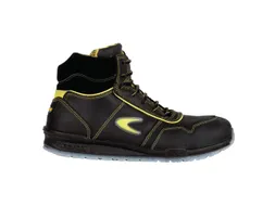 Cofra Eagan hoge S3 veiligheidsschoenen, SRC, zwart/geel, maat 47, per
