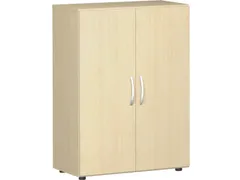 kantoorkast openslaande deuren HxBxD 1104x800x420mm hout esdoorn