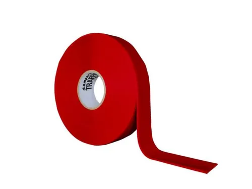 tape,standaardkleur,PVC,rood,band LxB 30mx50mm