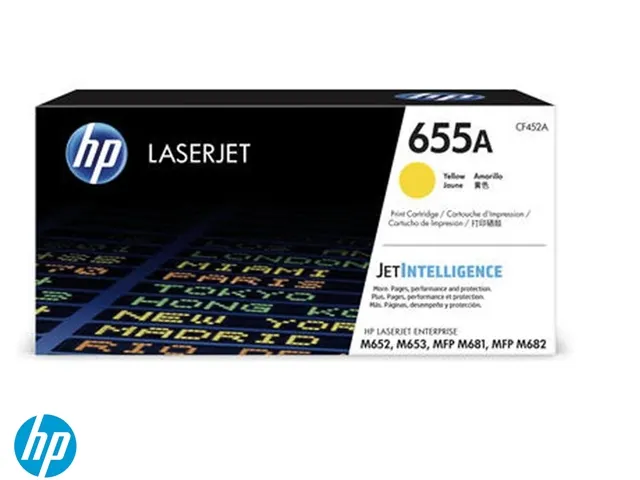 Tonercartridge HP CF452A 655A geel