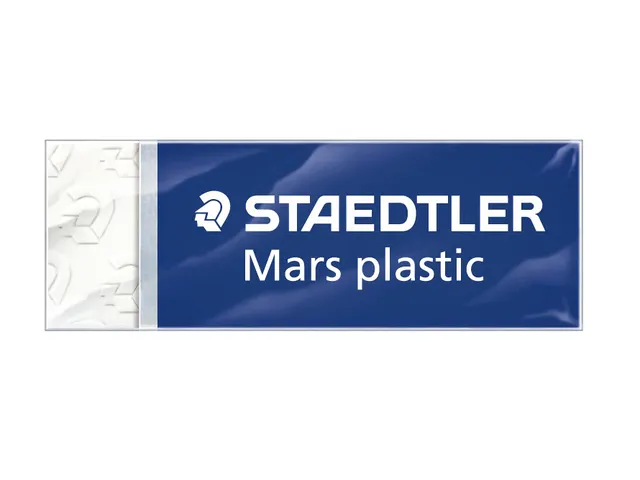 Gum Staedtler Mars Plastic 526 50 65x23x13mm Wit