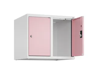 opzetkast,v. locker,2vak.,vak B 300mm,HxBxD 500x600x500mm,cilinderslot - 1