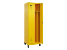 locker voor scheiding van kleding,HxBxD 1950x600x500mm,2vak