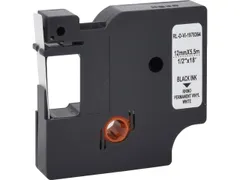 DYMO D1 tape 1978364 12mmx5,5m zwart op wit