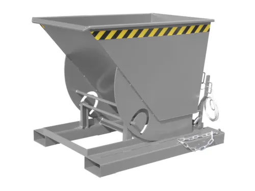kiepbak,HxLxB 1070x1420x1008mm,0,5m³,draagverm. 1000kg,RAL7005