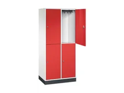 grootvolume garderobekast,HxBxD 1950x820x500mm,2x2vak.,vak B 360mm
