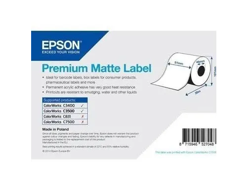 Premium Matte Labels 76x51mm 650 Labels