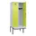 locker met bank,HxBxD 2120x800x815mm,2vak,vak B 400mm,cilinderslot