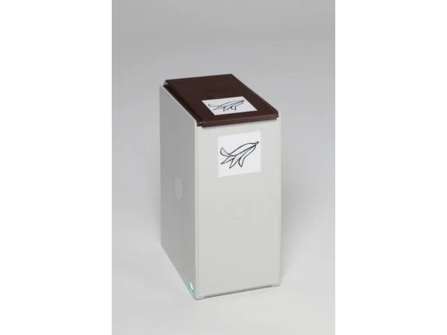 afvalverzamelbox,1x40l,HxBxD 570x250x405mm,romp Polystyreen lichtgrijs