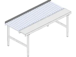 zijgeleiding,HxBxD 70x1955x20mm,v. paktafel,meerprijs