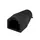 Soepele Huls Voor Modulaire Plug RJ45 - Zwart