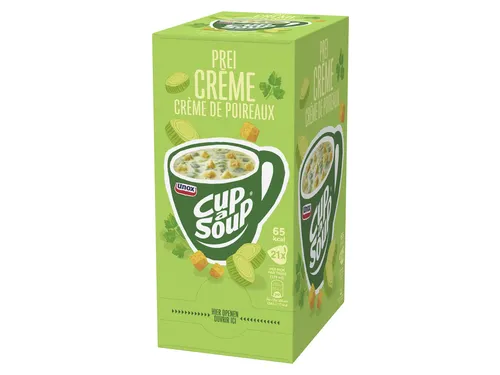 Cup-A-Soup Prei Creme 175ml 21 Pakjes