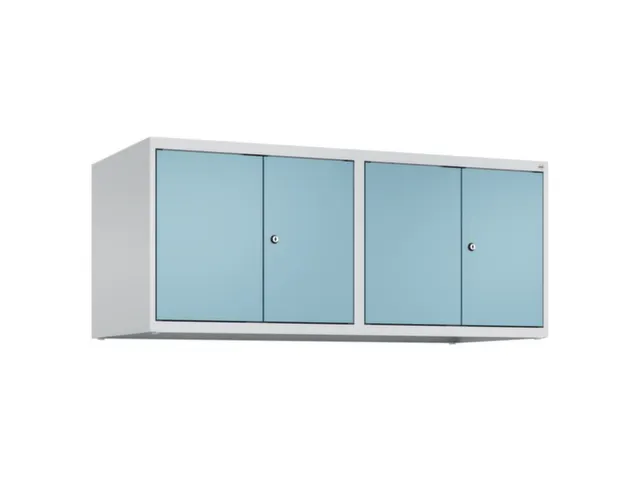 opzetkast,v. locker voor scheiding van kleding,4vak.,vak B 300mm