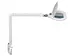 Loeplamp LED MAULcrystal Dimbaar Met Tafelklem Wit