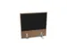 panneau de rehausse,p. table de bureau,NT-cerise,BN8033-noir