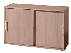 Schuifdeurkast Hxbxd 748X1200X400Mm 2 Oh Kastromp/front Noten/noten
