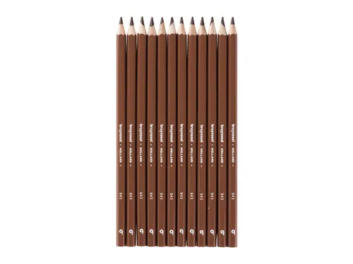 Kleurpotlood Bruynzeel Super 943 donkerbruin