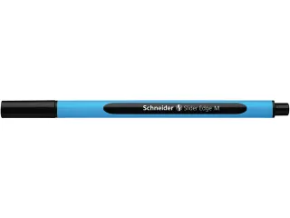 Balpen Schneider Slider Edge M 1,0mm zwart - 1