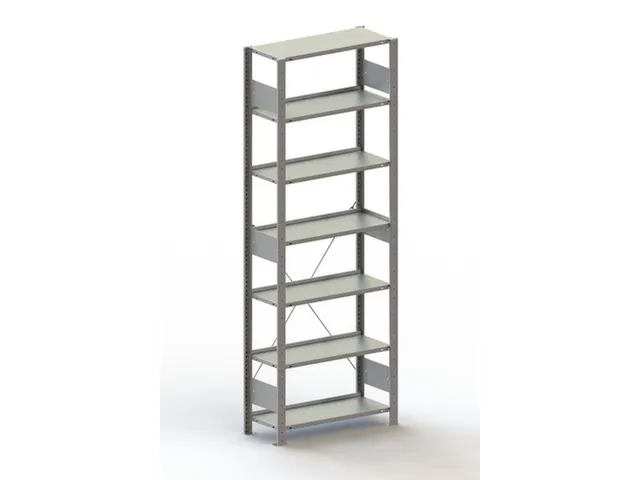 dossierstelling,grondveld,HxBxD 2200x806x336mm,vaklast 80kg