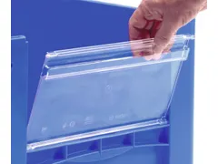 Zichtvenster Voor Euronorm Stapelkrat M. Grijpopening Hxlxb 220X400X30