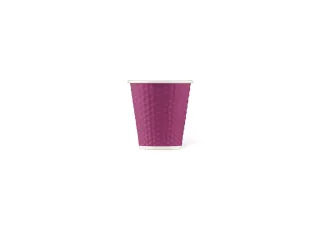 Beker porselein Les Artistes Paris 180ml siliconen grip Roze Fushia - 2