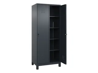 wasgoedverdeelkast,HxBxD 1950x800x500mm,vak B 400mm,draaigrendel - 2