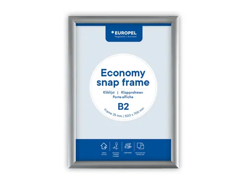Kliklijst Europel Economy B2 zilver