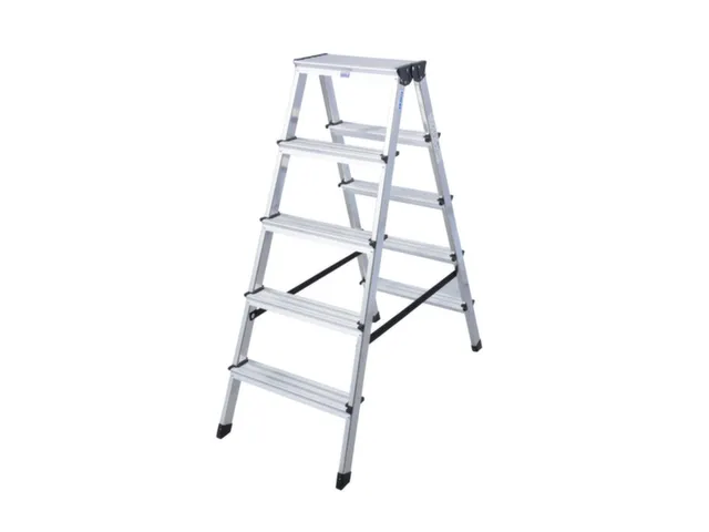 Lichte Universele Trapladder Tweezijdig 1.18m H 0 86m 2x5treden