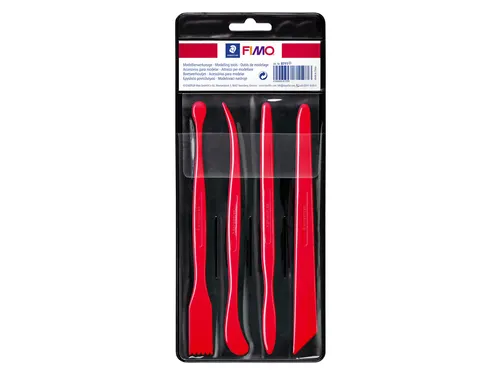 Boetseerspatel Staedtler Fimo blister à 4 stuks