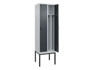 locker voor scheiding van kleding,HxBxD 2120x600x500mm,2vak - 2